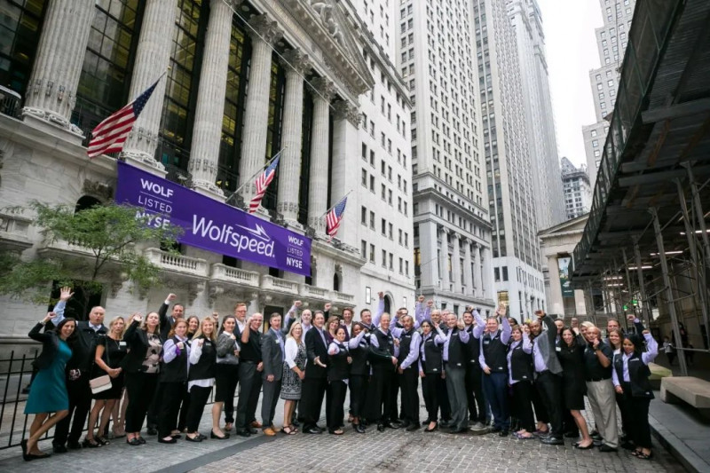 Wolfspeed 紐交所上市高光時(shí)刻！