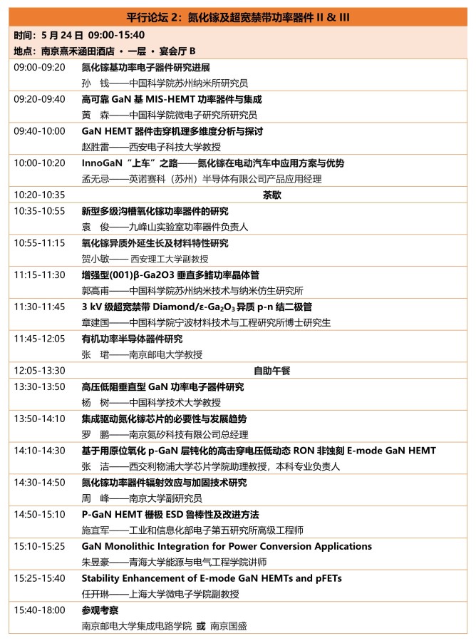 南京CSPSD整體日程