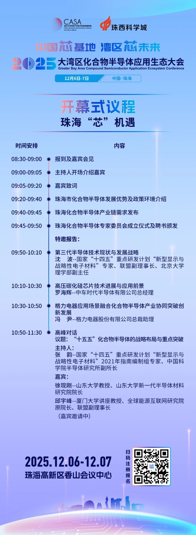 開(kāi)幕大會(huì)議程