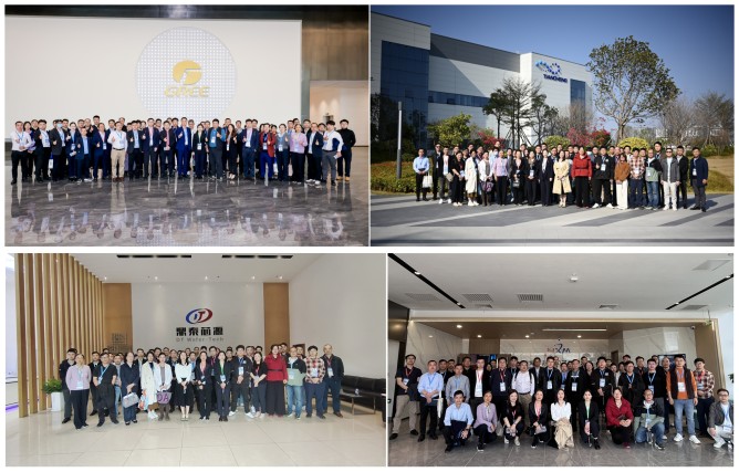 參觀考察合影